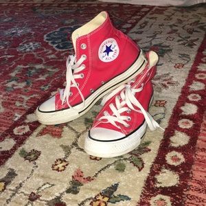 Red, High Top, Converse!